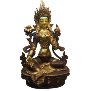 Tara Verde, statua in rame